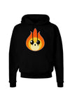 Cute Fireball Design Dark Hoodie Sweatshirt-Hoodie-TooLoud-Black-Small-Davson Sales