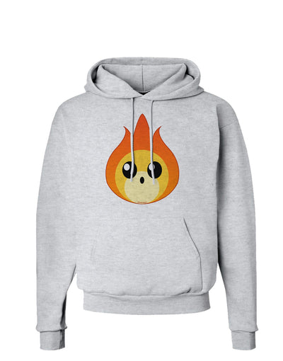 Cute Fireball Design Hoodie Sweatshirt-Hoodie-TooLoud-AshGray-Small-Davson Sales