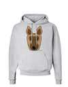 Cute German Shepherd Dog Hoodie Sweatshirt by TooLoud-Hoodie-TooLoud-AshGray-Small-Davson Sales