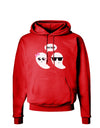 Cute Ghost Couple My Boo Halloween Dark Hoodie Sweatshirt-Hoodie-TooLoud-Red-Small-Davson Sales