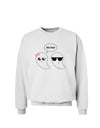 Cute Ghost Couple My Boo Halloween Sweatshirt-Sweatshirts-TooLoud-White-Small-Davson Sales