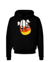 Cute Girl Child Candy Corn Family Halloween Dark Hoodie Sweatshirt-Hoodie-TooLoud-Black-Small-Davson Sales