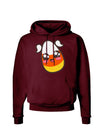 Cute Girl Child Candy Corn Family Halloween Dark Hoodie Sweatshirt-Hoodie-TooLoud-Maroon-Small-Davson Sales