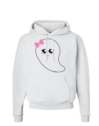 Cute Girl Ghost Halloween Hoodie Sweatshirt-Hoodie-TooLoud-White-Small-Davson Sales