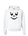 Cute Girl Jack O Lantern Pumpkin Face Hoodie Sweatshirt-Hoodie-TooLoud-White-Small-Davson Sales