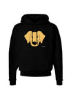 Cute Golden Retriever Dog Dark Hoodie Sweatshirt by TooLoud-Hoodie-TooLoud-Black-Small-Davson Sales