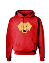 Cute Golden Retriever Dog Dark Hoodie Sweatshirt by TooLoud-Hoodie-TooLoud-Red-Small-Davson Sales