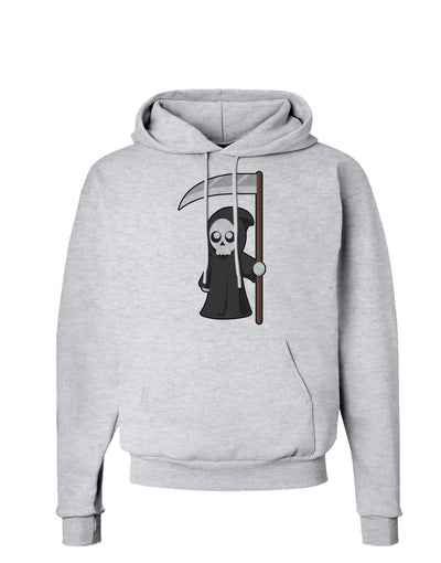 Cute Grim Reaper - Halloween Hoodie Sweatshirt-Hoodie-TooLoud-AshGray-Small-Davson Sales