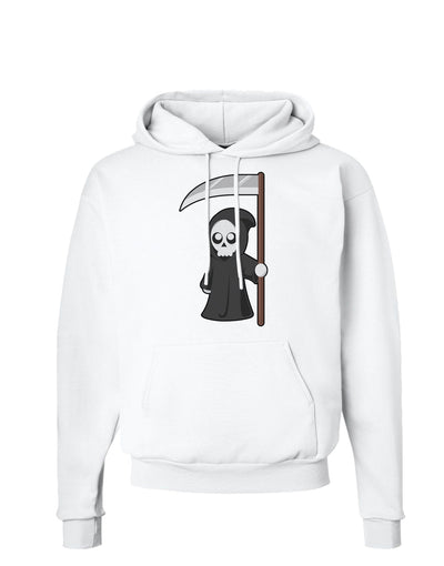 Cute Grim Reaper - Halloween Hoodie Sweatshirt-Hoodie-TooLoud-White-Small-Davson Sales