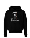 Cute Grim Reaper - Name Text Dark Hoodie Sweatshirt-Hoodie-TooLoud-Black-Small-Davson Sales