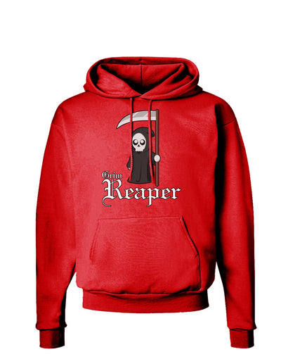 Cute Grim Reaper - Name Text Dark Hoodie Sweatshirt-Hoodie-TooLoud-Red-Small-Davson Sales