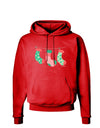 Cute Hanging Christmas Stockings Dark Hoodie Sweatshirt by TooLoud-Hoodie-TooLoud-Red-Small-Davson Sales