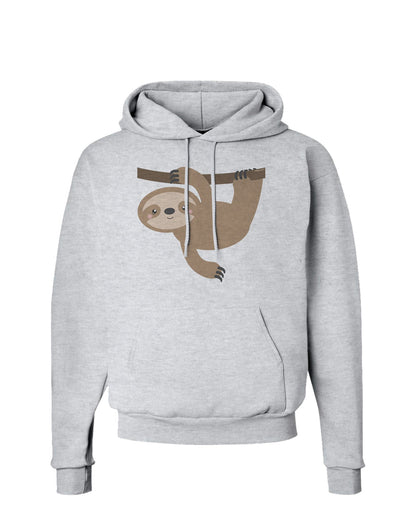 Cute Hanging Sloth Hoodie Sweatshirt-Hoodie-TooLoud-AshGray-Small-Davson Sales