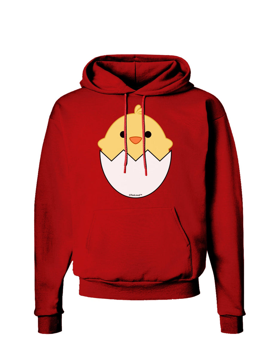 Cute Hatching Chick Design Dark Hoodie Sweatshirt by TooLoud-Hoodie-TooLoud-Black-Small-Davson Sales