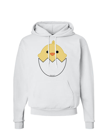 Cute Hatching Chick Design Hoodie Sweatshirt by TooLoud-Hoodie-TooLoud-White-Small-Davson Sales