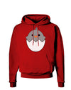 Cute Hatching Chick - Gray Dark Hoodie Sweatshirt by TooLoud-Hoodie-TooLoud-Red-Small-Davson Sales