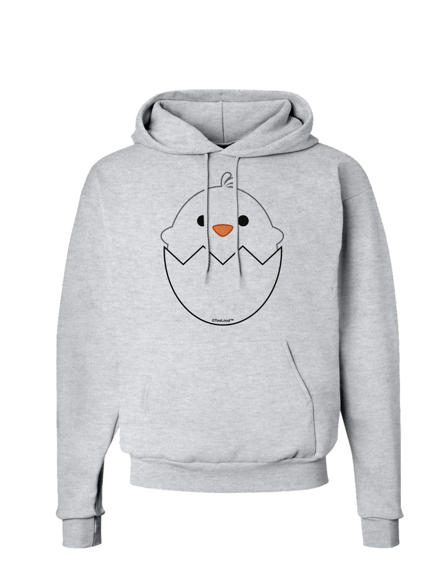 Cute Hatching Chick - White Hoodie Sweatshirt by TooLoud-Hoodie-TooLoud-White-Small-Davson Sales