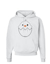 Cute Hatching Chick - White Hoodie Sweatshirt by TooLoud-Hoodie-TooLoud-White-Small-Davson Sales