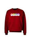 Cute Hatching Chicks Group #2 Adult Dark Sweatshirt by TooLoud-Sweatshirts-TooLoud-Deep-Red-Small-Davson Sales
