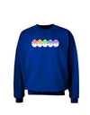 Cute Hatching Chicks Group #2 Adult Dark Sweatshirt by TooLoud-Sweatshirts-TooLoud-Deep-Royal-Blue-Small-Davson Sales