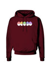 Cute Hatching Chicks Group #2 Dark Hoodie Sweatshirt by TooLoud-Hoodie-TooLoud-Maroon-Small-Davson Sales