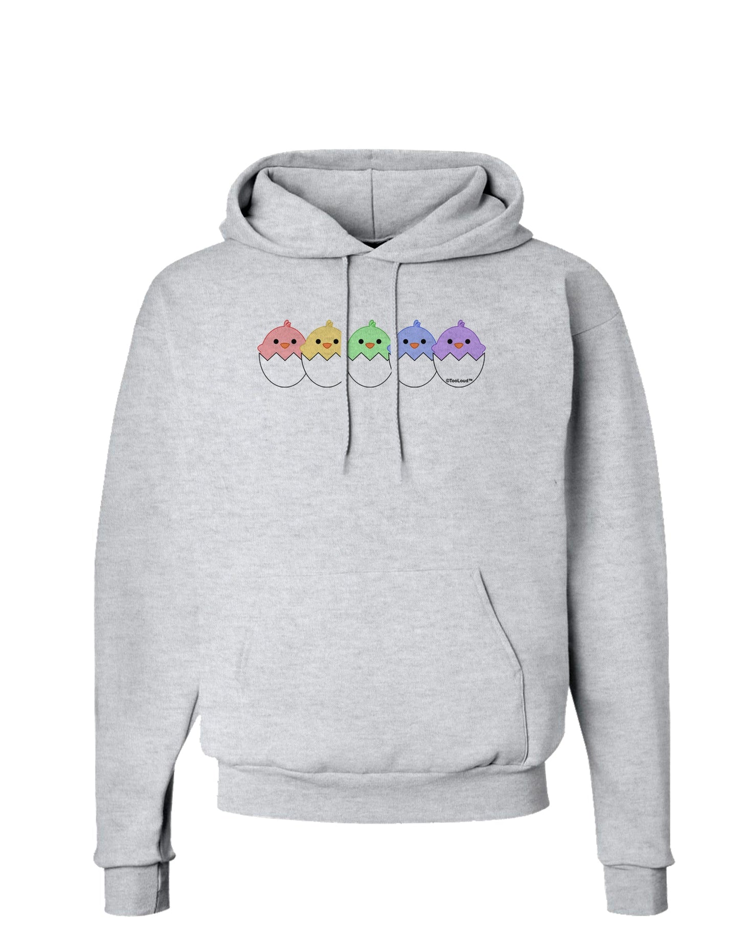 Cute Hatching Chicks Group #2 Hoodie Sweatshirt by TooLoud-Hoodie-TooLoud-AshGray-Small-Davson Sales