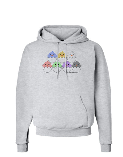 Cute Hatching Chicks Group Hoodie Sweatshirt by TooLoud-Hoodie-TooLoud-AshGray-Small-Davson Sales