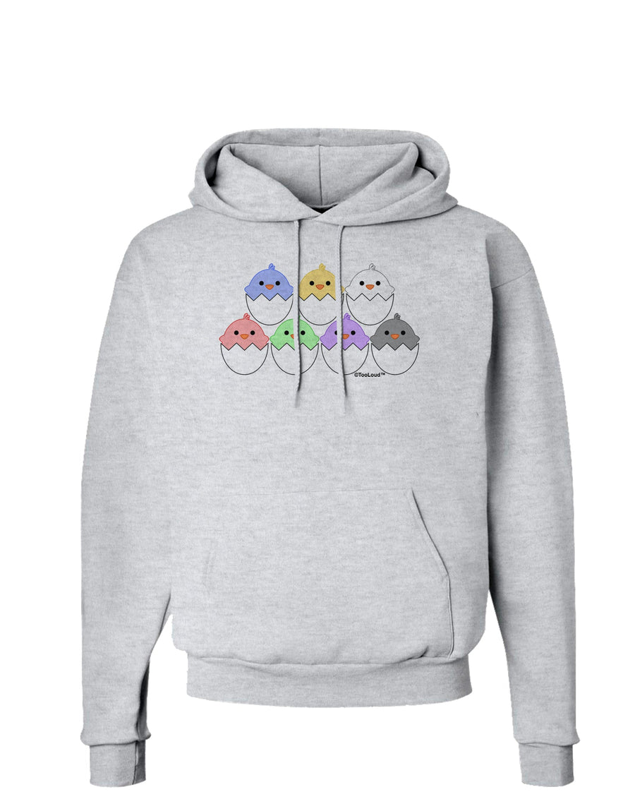 Cute Hatching Chicks Group Hoodie Sweatshirt by TooLoud-Hoodie-TooLoud-White-Small-Davson Sales