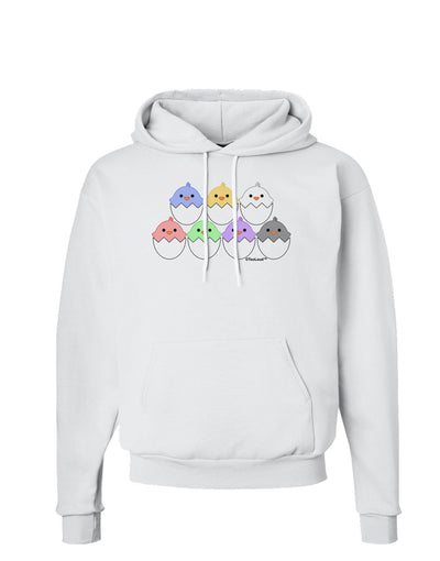 Cute Hatching Chicks Group Hoodie Sweatshirt by TooLoud-Hoodie-TooLoud-White-Small-Davson Sales