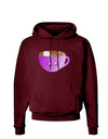 Cute Hot Cocoa Christmas Dark Hoodie Sweatshirt-Hoodie-TooLoud-Maroon-Small-Davson Sales