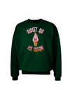 Cute Ice Cream Cone - Sweet As Ice Cream Adult Dark Sweatshirt-Sweatshirts-TooLoud-Deep-Forest-Green-Small-Davson Sales