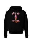 Cute Ice Cream Cone - Sweet As Ice Cream Dark Hoodie Sweatshirt-Hoodie-TooLoud-Black-Small-Davson Sales