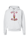 Cute Ice Cream Cone - Sweet As Ice Cream Hoodie Sweatshirt-Hoodie-TooLoud-White-Small-Davson Sales