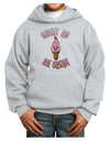 Cute Ice Cream Cone - Sweet As Ice Cream Youth Hoodie Pullover Sweatshirt-Youth Hoodie-TooLoud-Ash-XS-Davson Sales