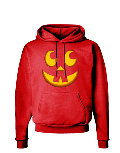 Cute Jack O Lantern Pumpkin Face Dark Hoodie Sweatshirt-Hoodie-TooLoud-Red-Small-Davson Sales
