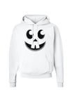 Cute Jack O Lantern Pumpkin Face Hoodie Sweatshirt-Hoodie-TooLoud-White-Small-Davson Sales