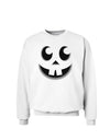 Cute Jack O Lantern Pumpkin Face Sweatshirt-Sweatshirts-TooLoud-White-Small-Davson Sales