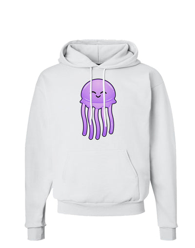 Cute Jellyfish Hoodie Sweatshirt by TooLoud-Hoodie-TooLoud-White-Small-Davson Sales