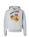 Cute Kawaii Candy Corn Halloween Hoodie Sweatshirt-Hoodie-TooLoud-AshGray-Small-Davson Sales