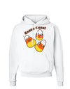 Cute Kawaii Candy Corn Halloween Hoodie Sweatshirt-Hoodie-TooLoud-White-Small-Davson Sales