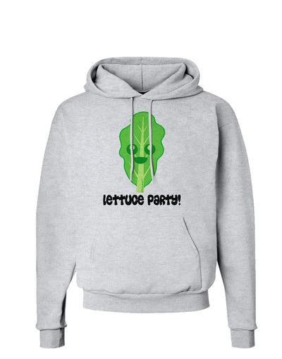 Cute Lettuce - Lettuce Party Hoodie Sweatshirt by TooLoud-Hoodie-TooLoud-AshGray-Small-Davson Sales