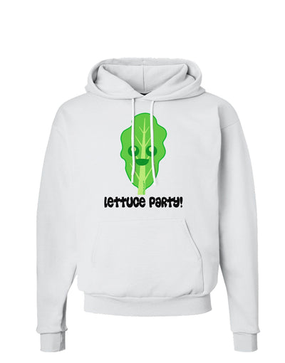 Cute Lettuce - Lettuce Party Hoodie Sweatshirt by TooLoud-Hoodie-TooLoud-White-Small-Davson Sales