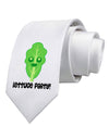 Cute Lettuce - Lettuce Party Printed White Necktie by TooLoud