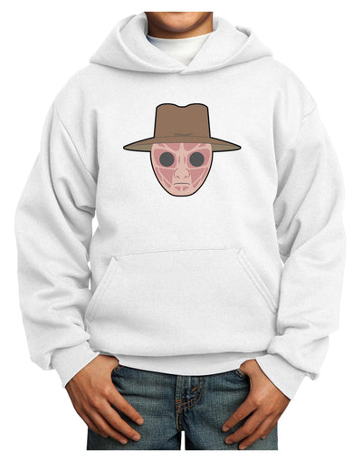 Cute Lil Monster 2 Youth Hoodie Pullover Sweatshirt-Youth Hoodie-TooLoud-White-XS-Davson Sales