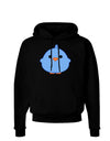 Cute Little Chick - Blue Dark Hoodie Sweatshirt by TooLoud-Hoodie-TooLoud-Black-Small-Davson Sales