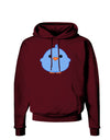 Cute Little Chick - Blue Dark Hoodie Sweatshirt by TooLoud-Hoodie-TooLoud-Maroon-Small-Davson Sales