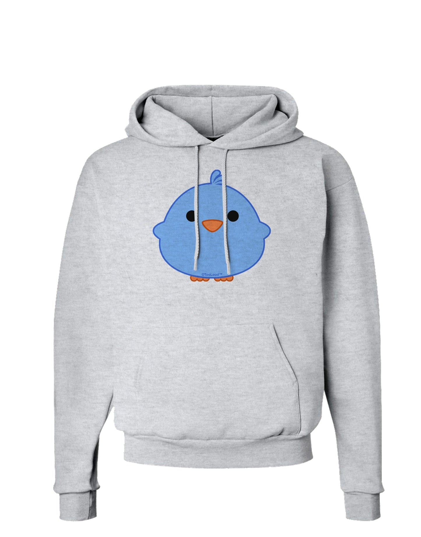 Cute Little Chick - Blue Hoodie Sweatshirt by TooLoud-Hoodie-TooLoud-AshGray-Small-Davson Sales