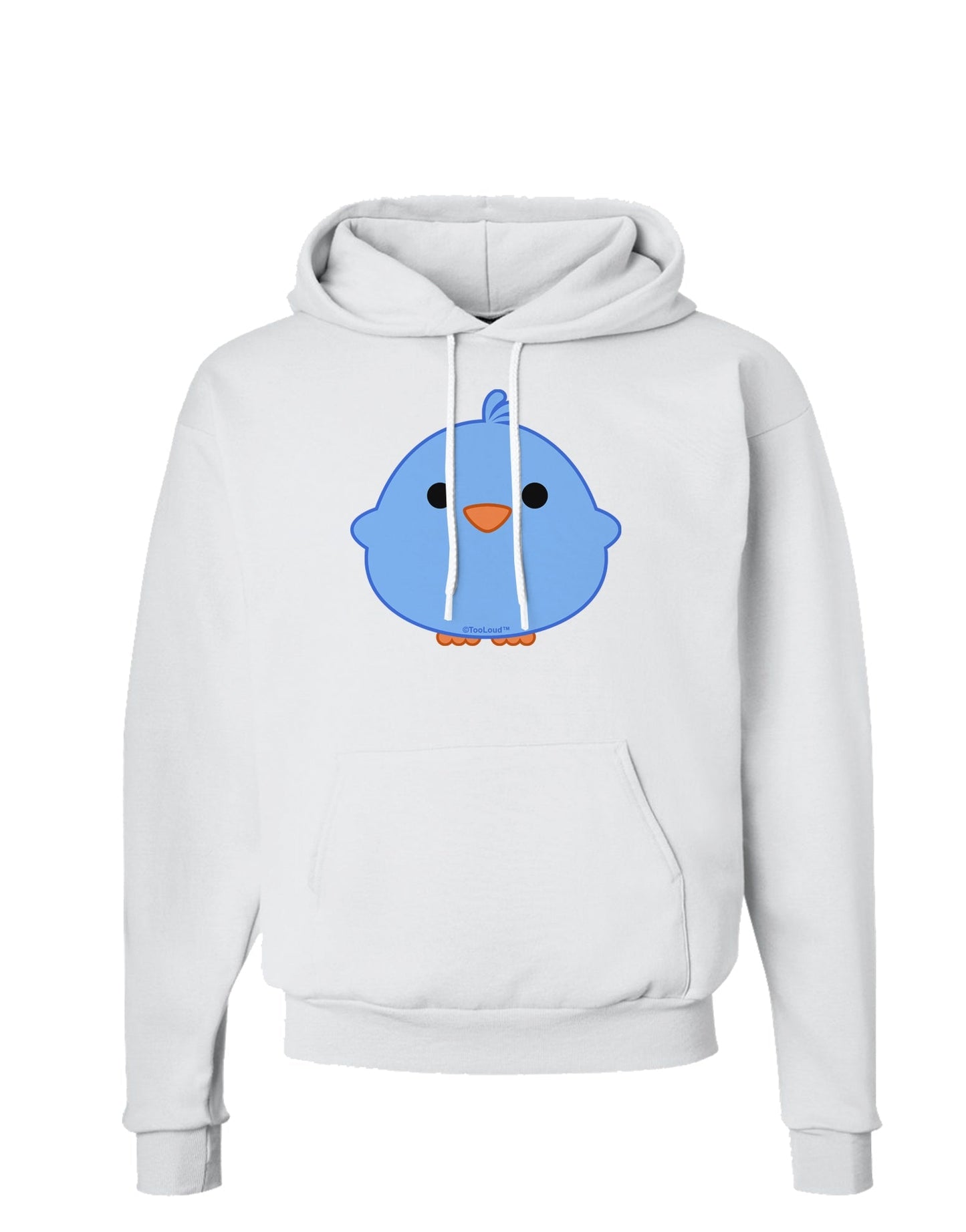 Cute Little Chick - Blue Hoodie Sweatshirt by TooLoud-Hoodie-TooLoud-White-Small-Davson Sales