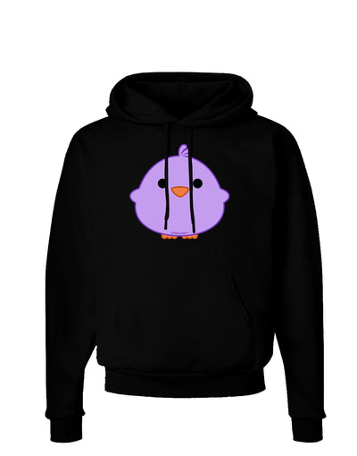 Cute Little Chick - Purple Dark Hoodie Sweatshirt by TooLoud-Hoodie-TooLoud-Black-Small-Davson Sales