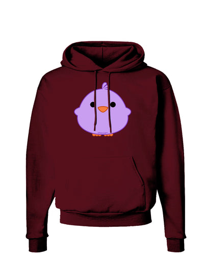 Cute Little Chick - Purple Dark Hoodie Sweatshirt by TooLoud-Hoodie-TooLoud-Maroon-Small-Davson Sales